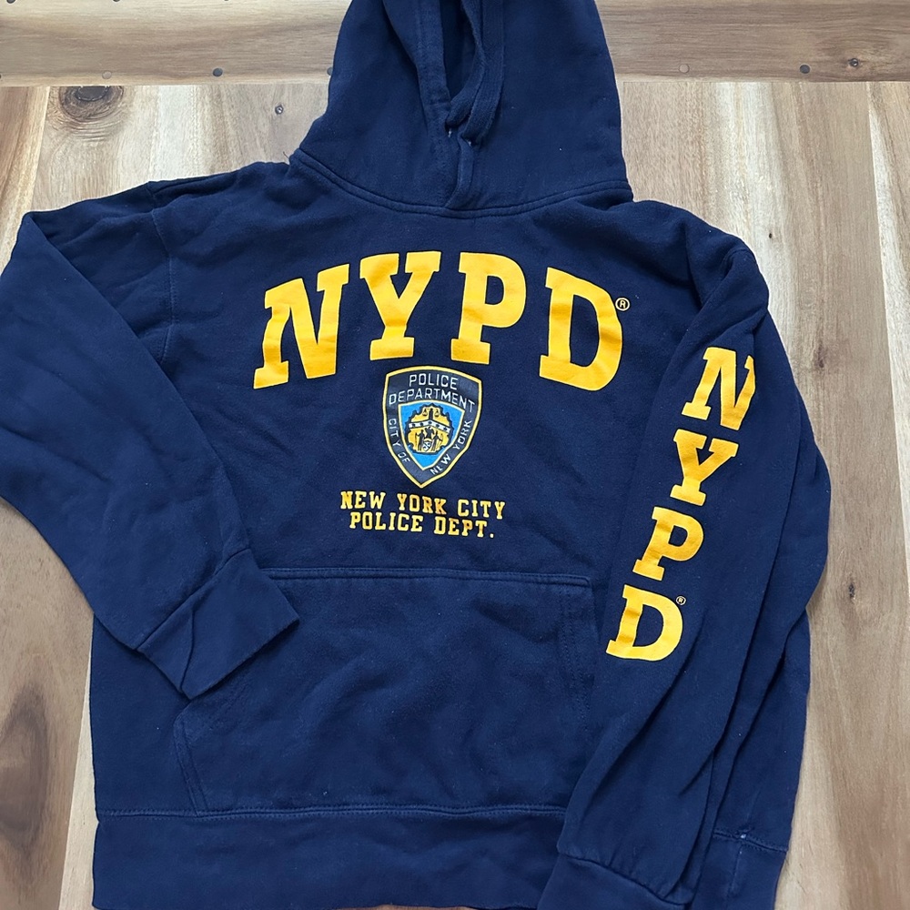 NYPD Navy Blue Hoodie